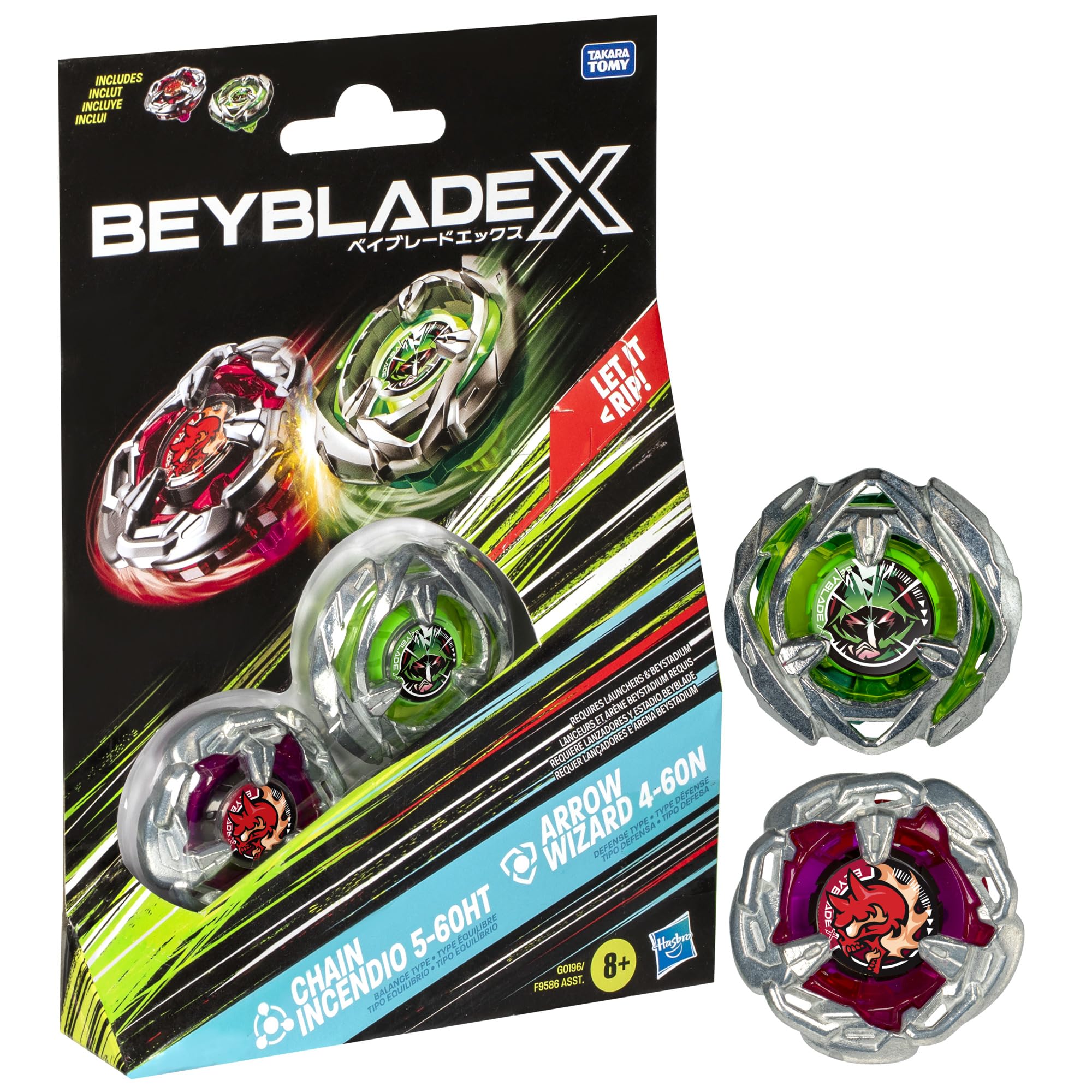Bey Blade X 2 Trottole